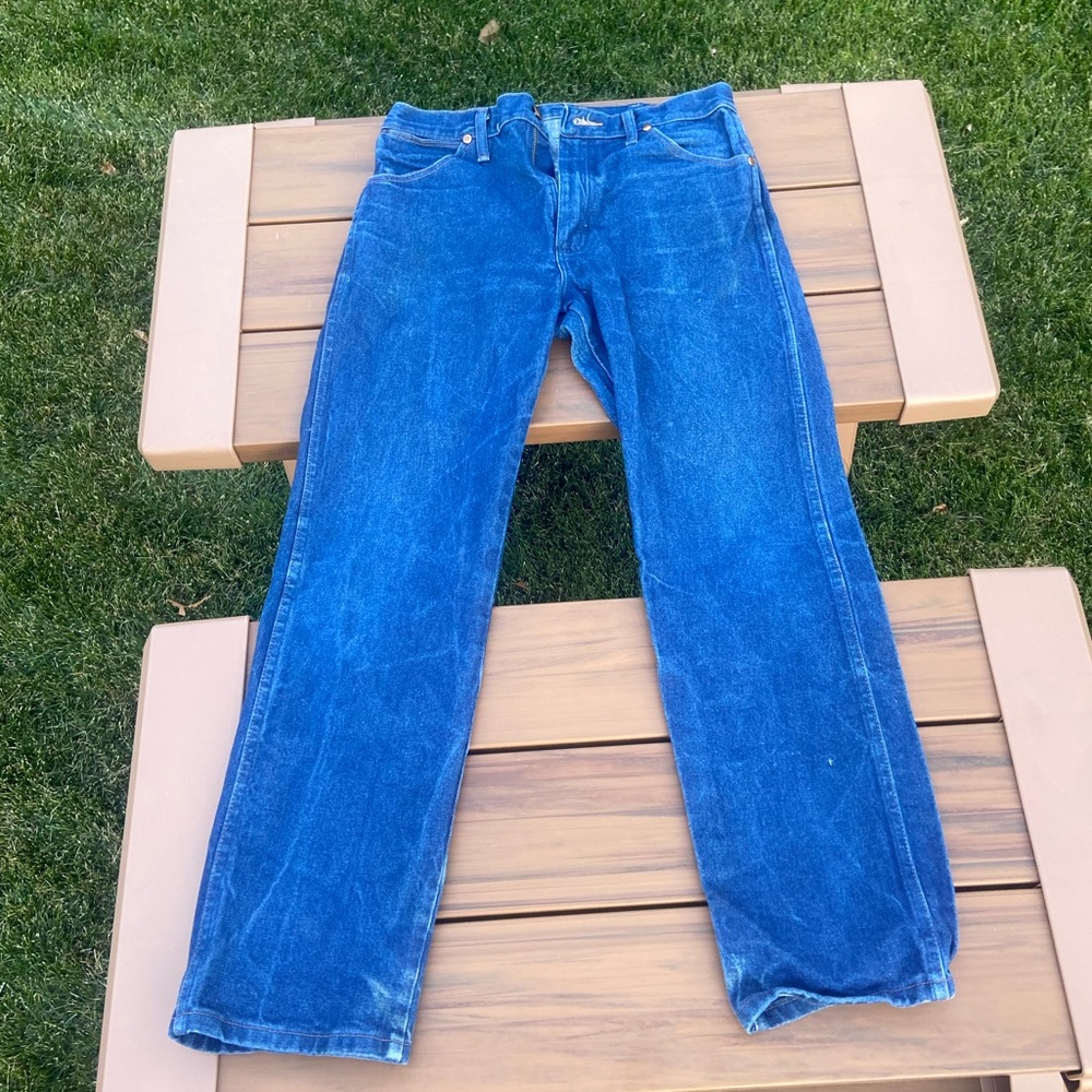 Men's 32x30 Blue Wrangler Jeans